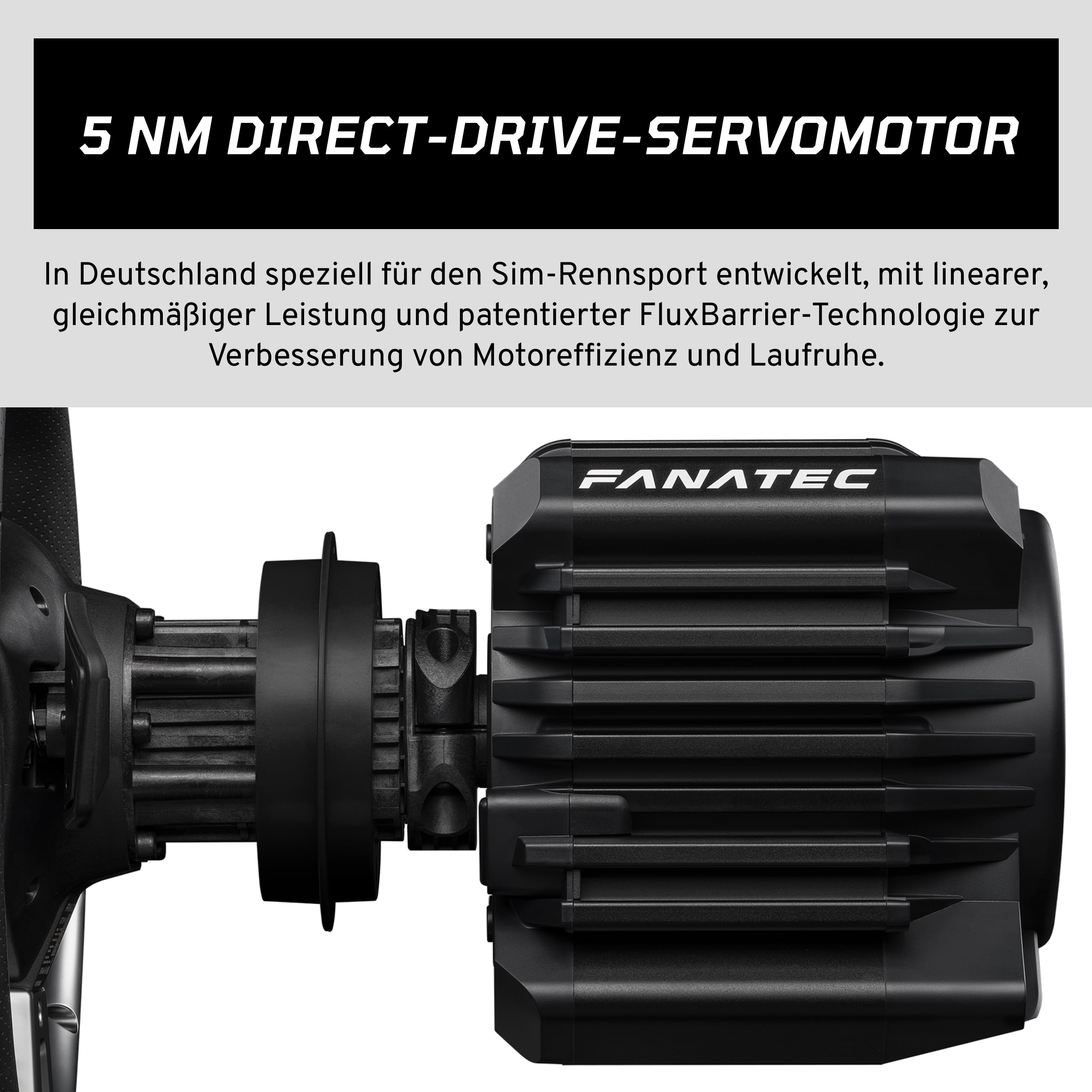 Fanatec Gran Turismo DD Pro PlayStation Paket Sim Racing Lenkrad Basis Pedale 5 Nm Direct-Drive PC PS5 PS4