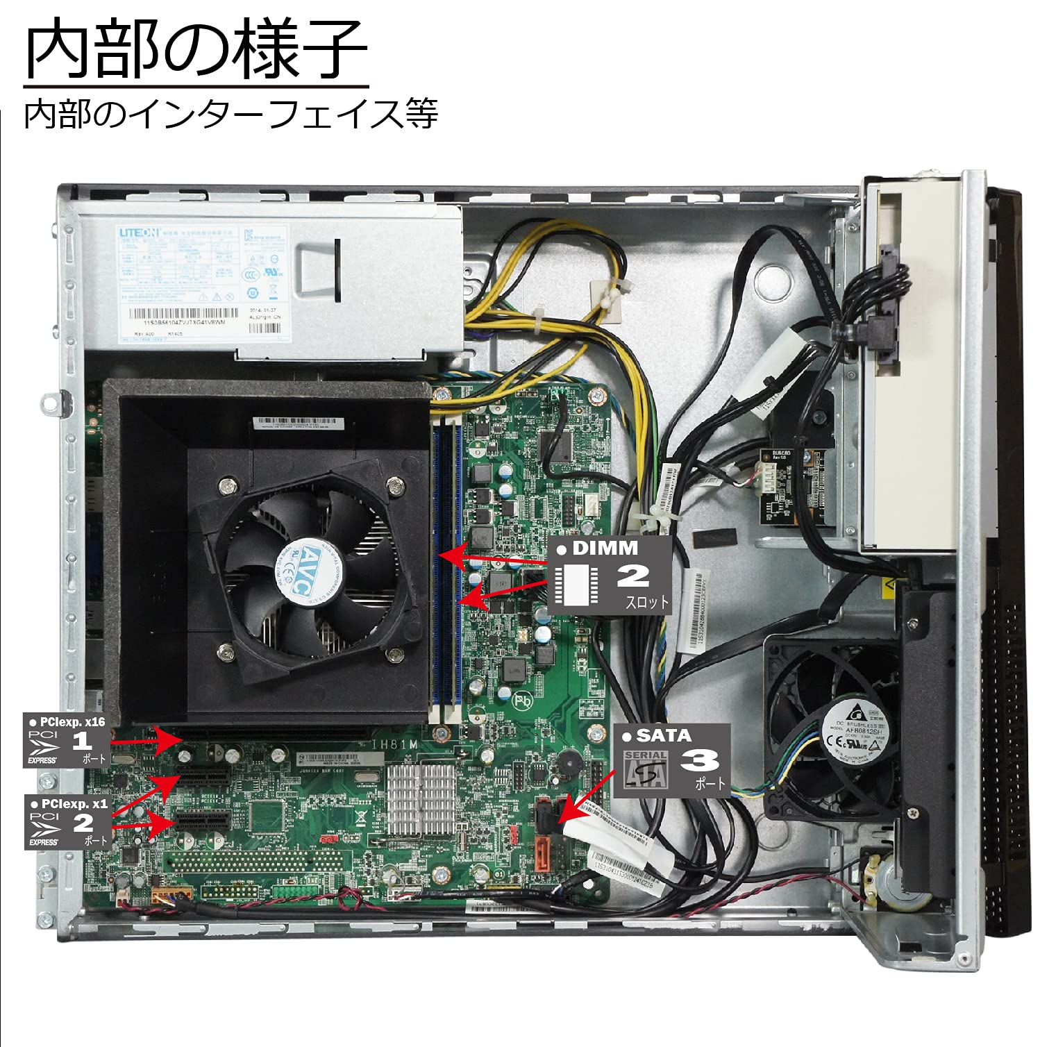 値下げ！即購入可】lenovo Core i3-4130 4G ディスプレイ付 Windows 