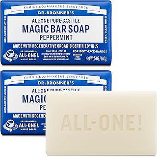 Dr. Bronner's Pure-Castile Bar Soap - Peppermint