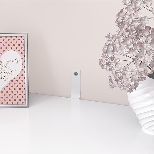 Miniatura 5 de WiberWi Escritorio de oficina en casa con cajones, escritorio moderno blanco para computadora, pequeña mesa de tocador de maquillaje para