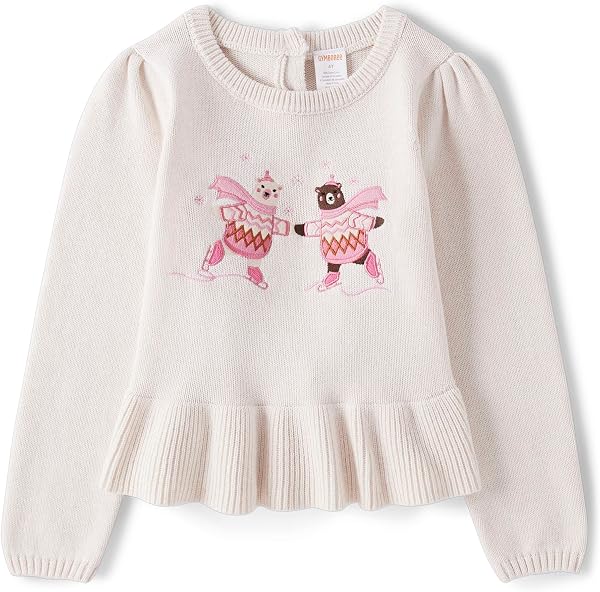 Gymboree Baby Boys and Toddler Long Sleeve Crew Neck Pullover Sweater