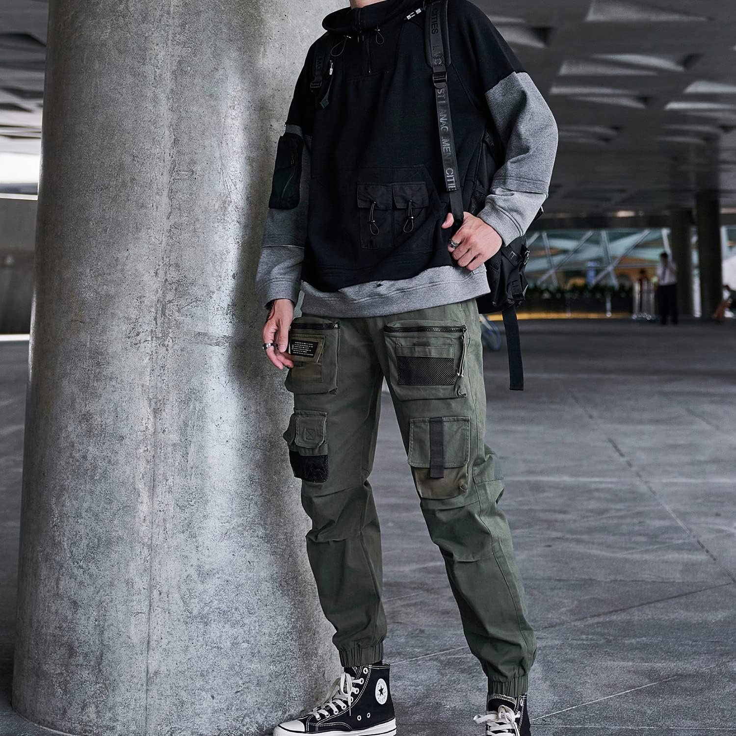 Niepce Inc Streetwear Techwear Pants for Men - Image 2