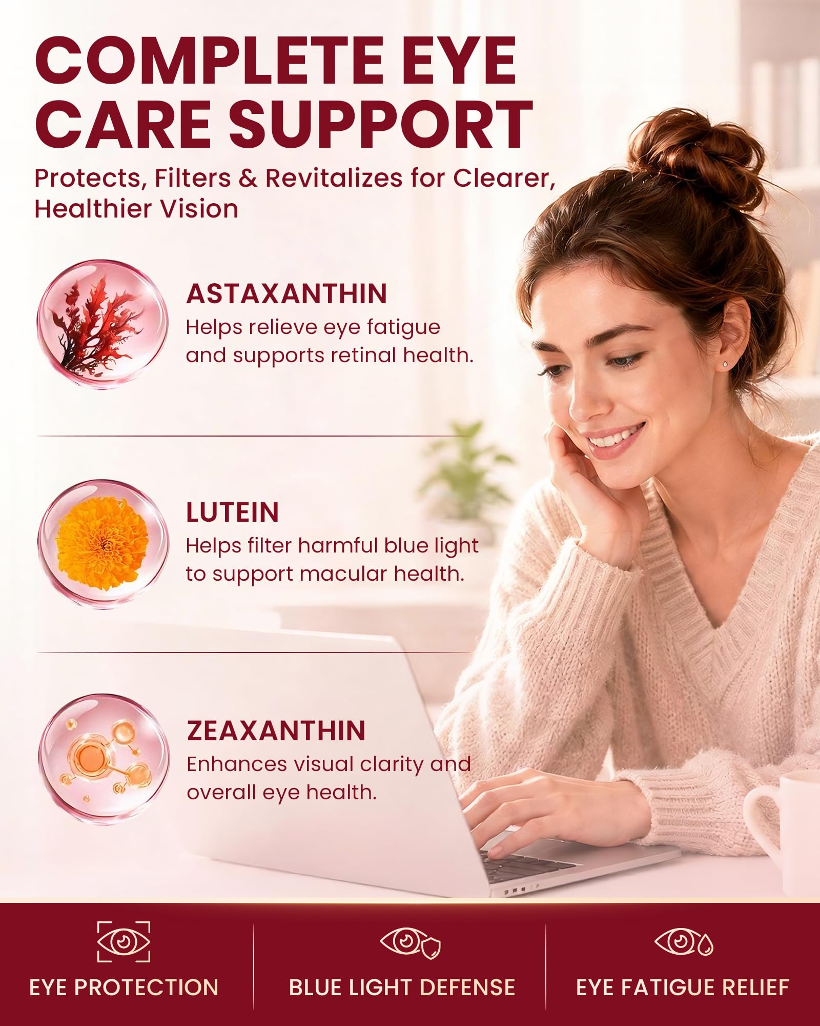 18-In-1 Astaxanthin 24mg Supplements ,Triple Strength Antioxidant Formula — Amazon image 4