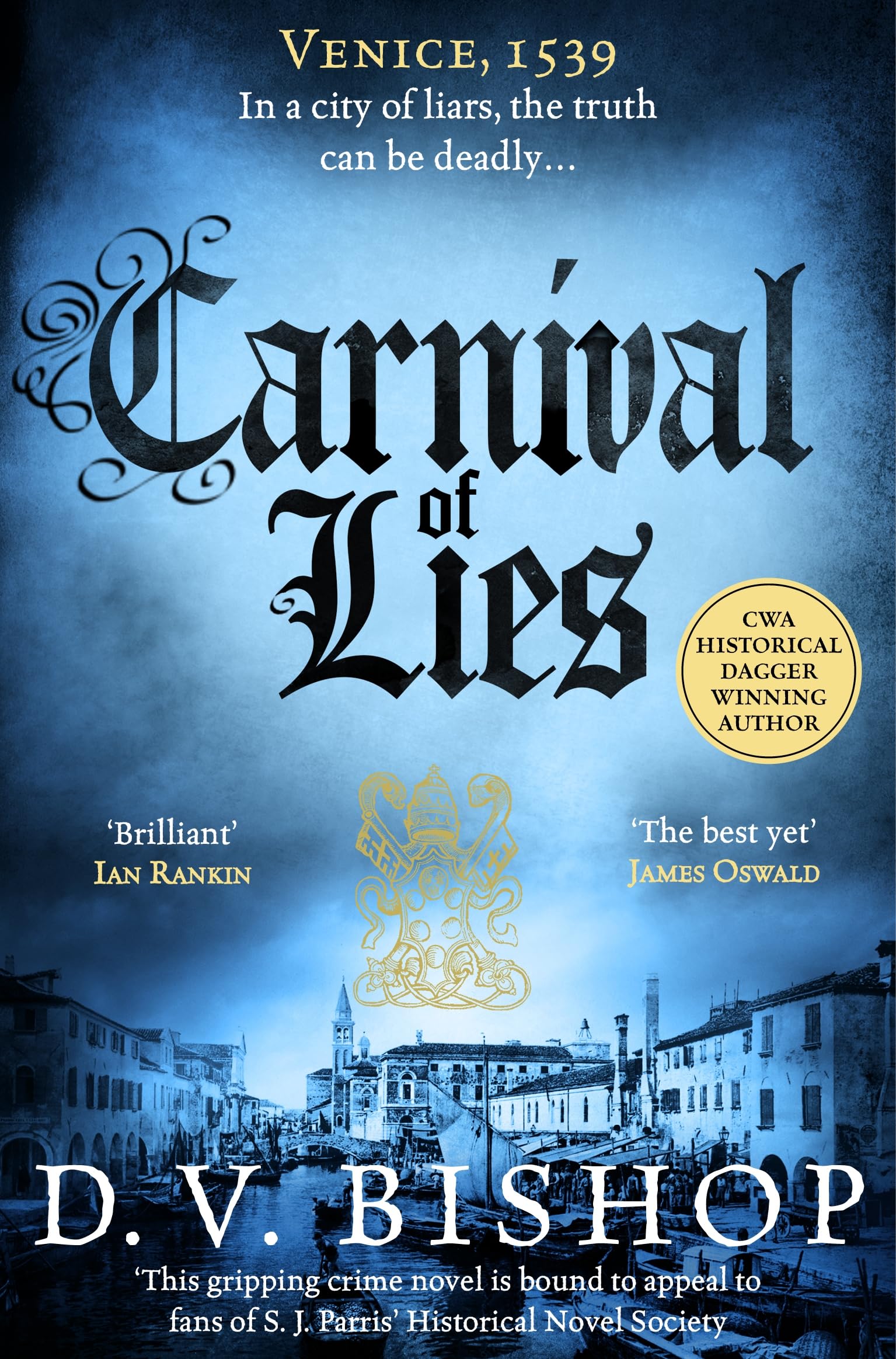 D. V. Bishop - Carnival of Lies - Historical Thriller - Paperback Book
