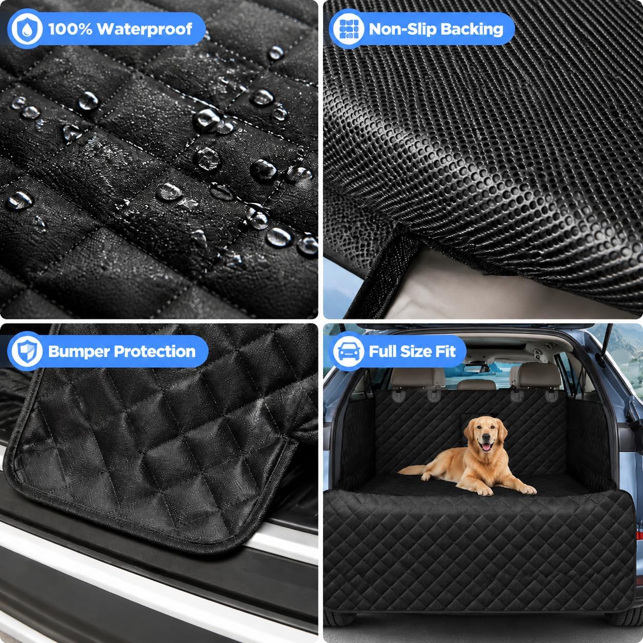 Tappeto Bagagliaio Cane per Honda HRV HR-V 2026 2025 2024, Protezione Premium Vasca Cani Anti Sporco Copertura Telo Auto Tappetino Carico
