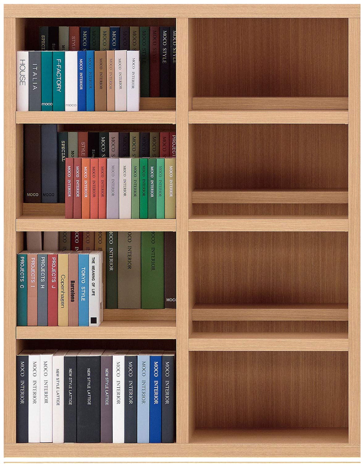 コミックシェルフ本箱WBW-94L フナモコ収納