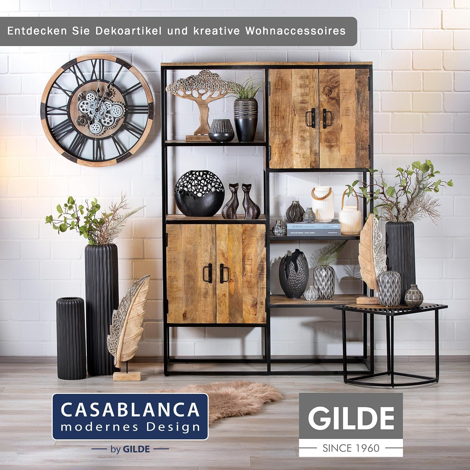 Casablanca Skulptur Raise, Deko Figur Bronze, Kunstharz Statue Wohnzimmer, Büro Dekoration H. 43 cm x B. 31 cm - Moderne Skulpturen, Klettern, Bergsteigen