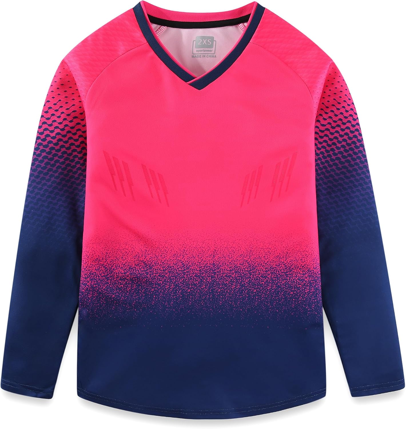 C2M Kids & Youth Padded Goalie Shirt Goalkeeper Jersey Long Sleeve Soccer Training Uniform for Boys Girls