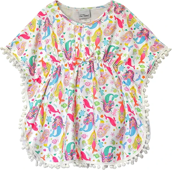 Flap Happy Girls' UPF 50+ Kaia Beach Swim Cover-up