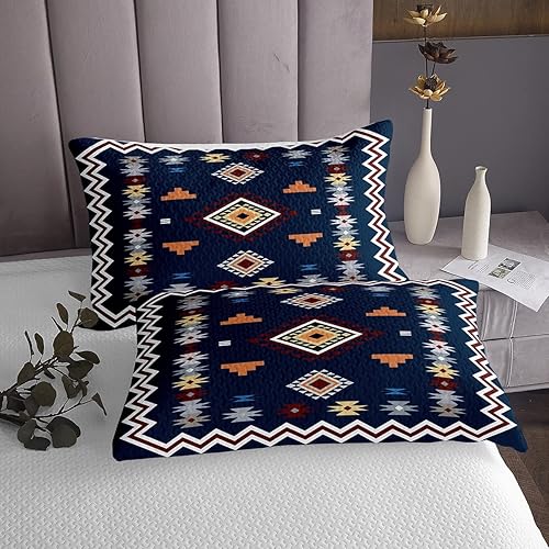 Vista 99 de Erosebridal Ethnic Tribe Feather Coverlet Set Geometric Aztec Bedspread,Western Quilted King African Tribe Arrow Retro Vintage Exotic Geometric