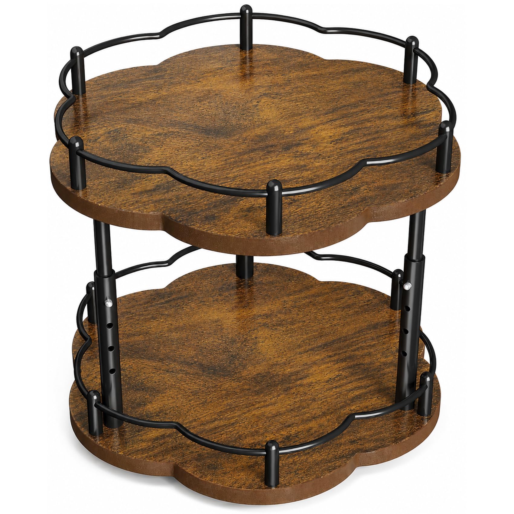 Amazon.com - SNTD 2-Tier Lazy Susan Spice Rack Organizer for