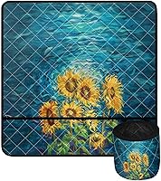 Vista 33 de Tapetes para máquina de coser de girasol y colibrí para mesa con bolsillos, para máquinas de coser de Acción de Gracias, alfombrillas para reducir