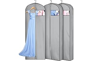 MISSLO Garment Bags for Gown (3 Pack)