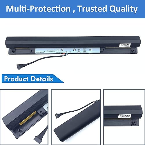 Miniatura 3 de Batería L15L4E01 L15L4A01 para Lenovo Ideapad 100-14IBD 100-15IBD 110-15ISK 110-17ACL 110-17IKB 300-15ABM 300-15IBR 300-15IBY 300-15IBY 300-15IBY