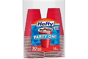 Party On Red Plastic Cups: The Perfect Party Essential