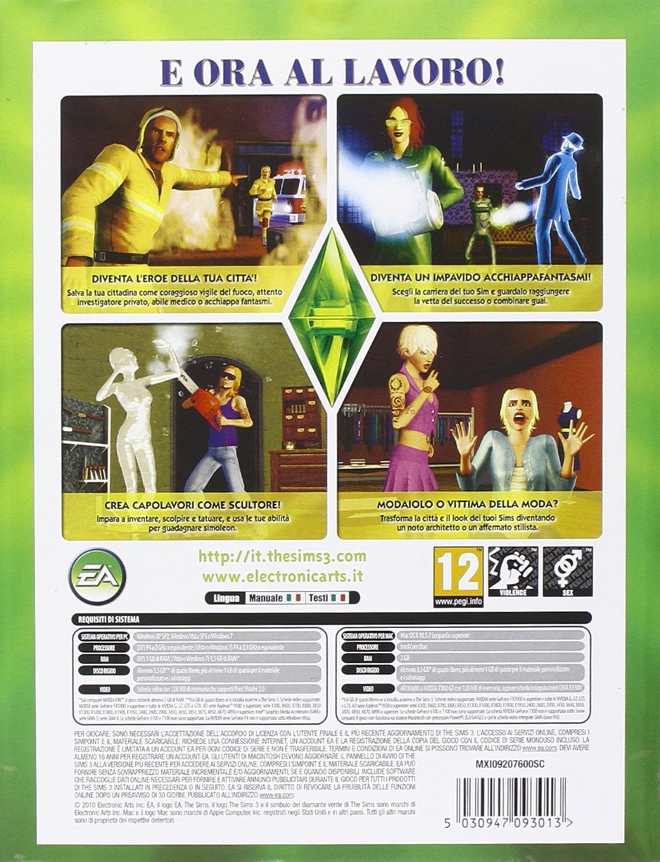The Sims 3 Ambitions Anniversary Ed