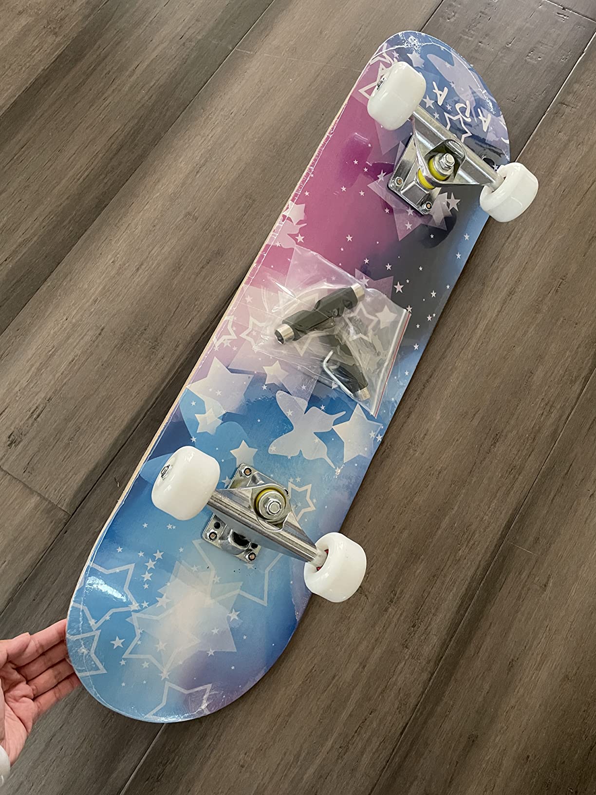 6/mo Finance CAPARK Skateboards for Beginners Adults Youths Teens