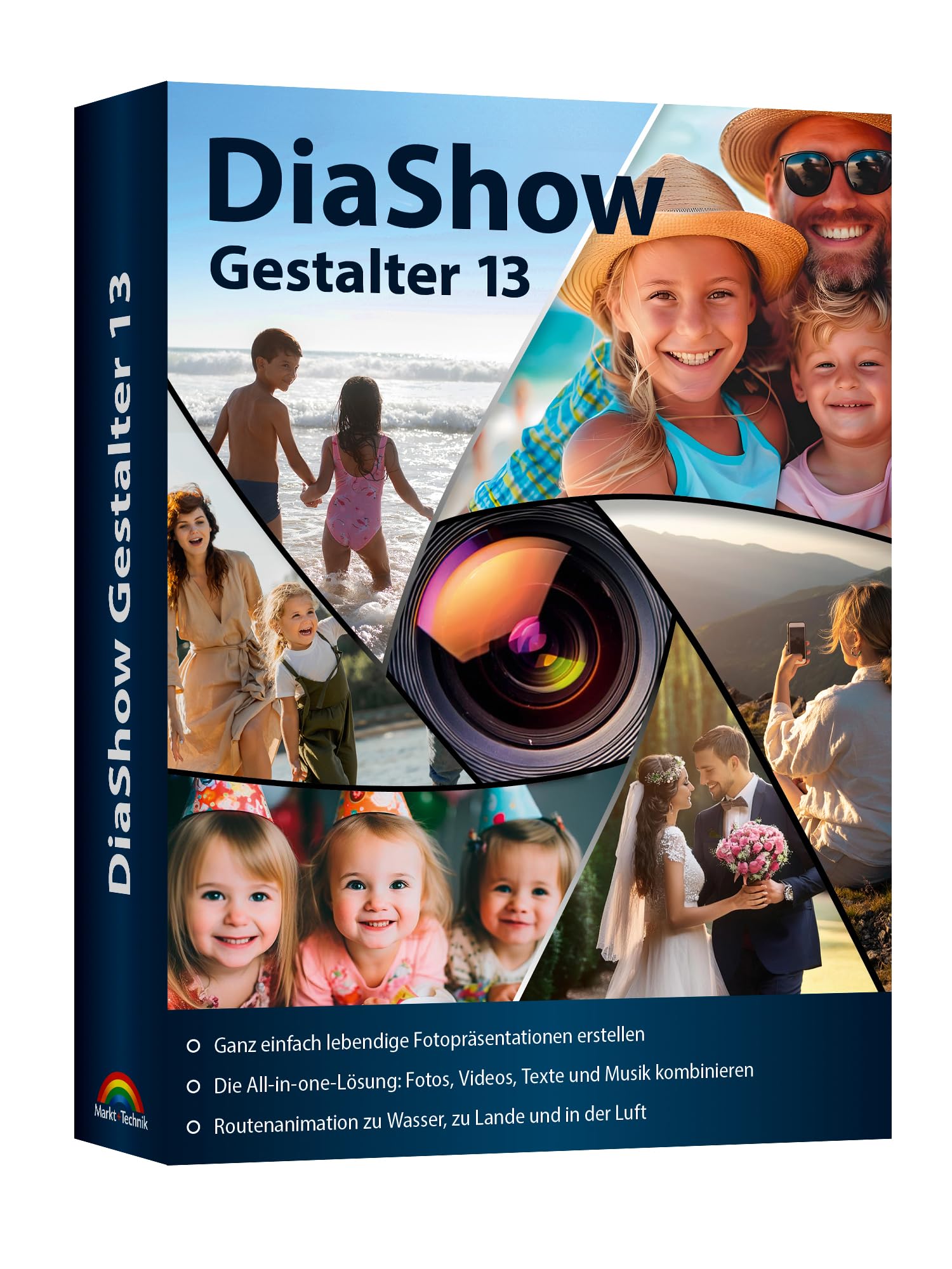 Diashow Gestalter 13 - Erstellen von Fotos, Videos und Musik für Win 11, 10, 8.1, 7