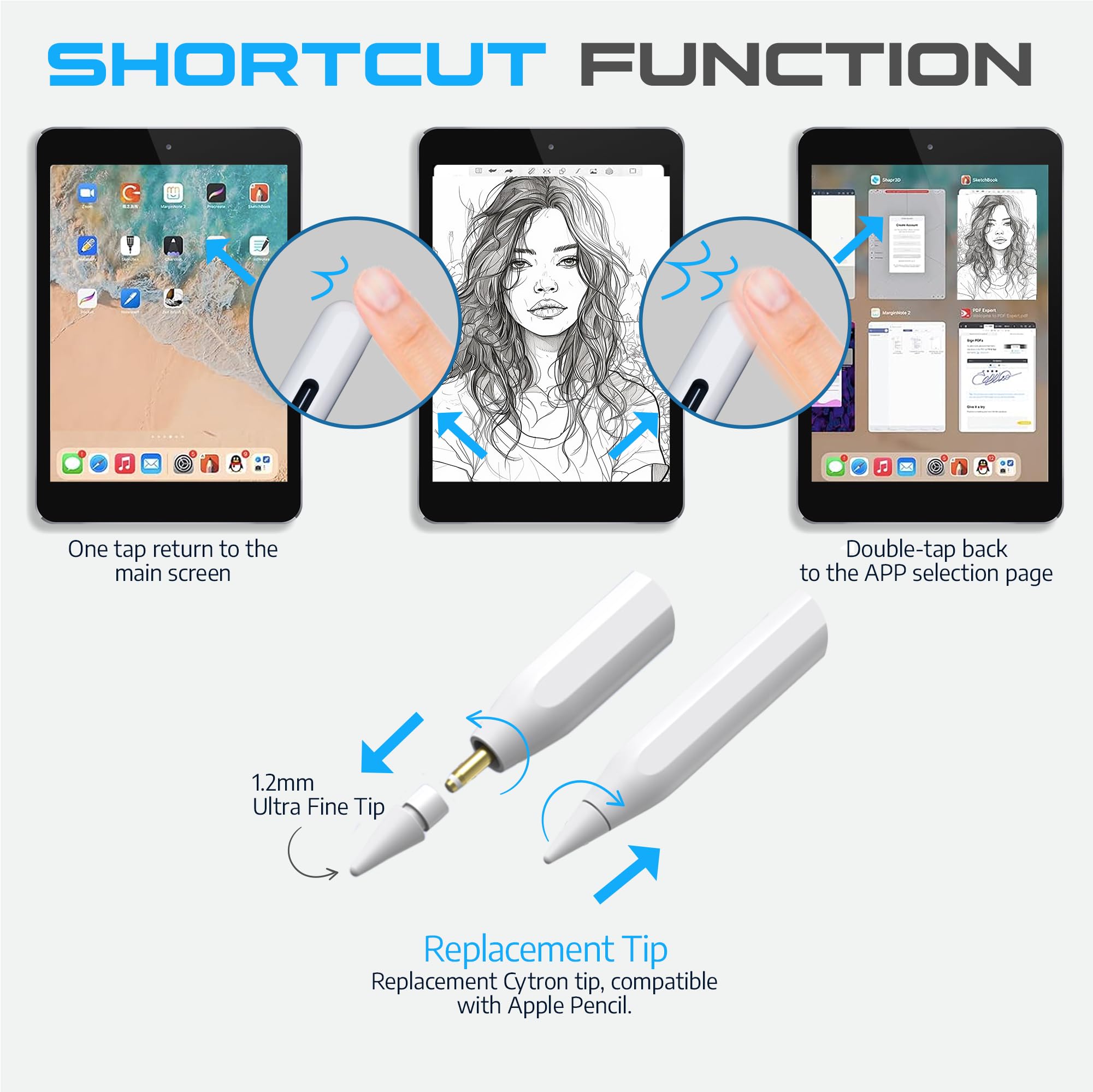Amazon.in: Buy Cytron iPad Pencil for iPad 10th Generation, iPad 