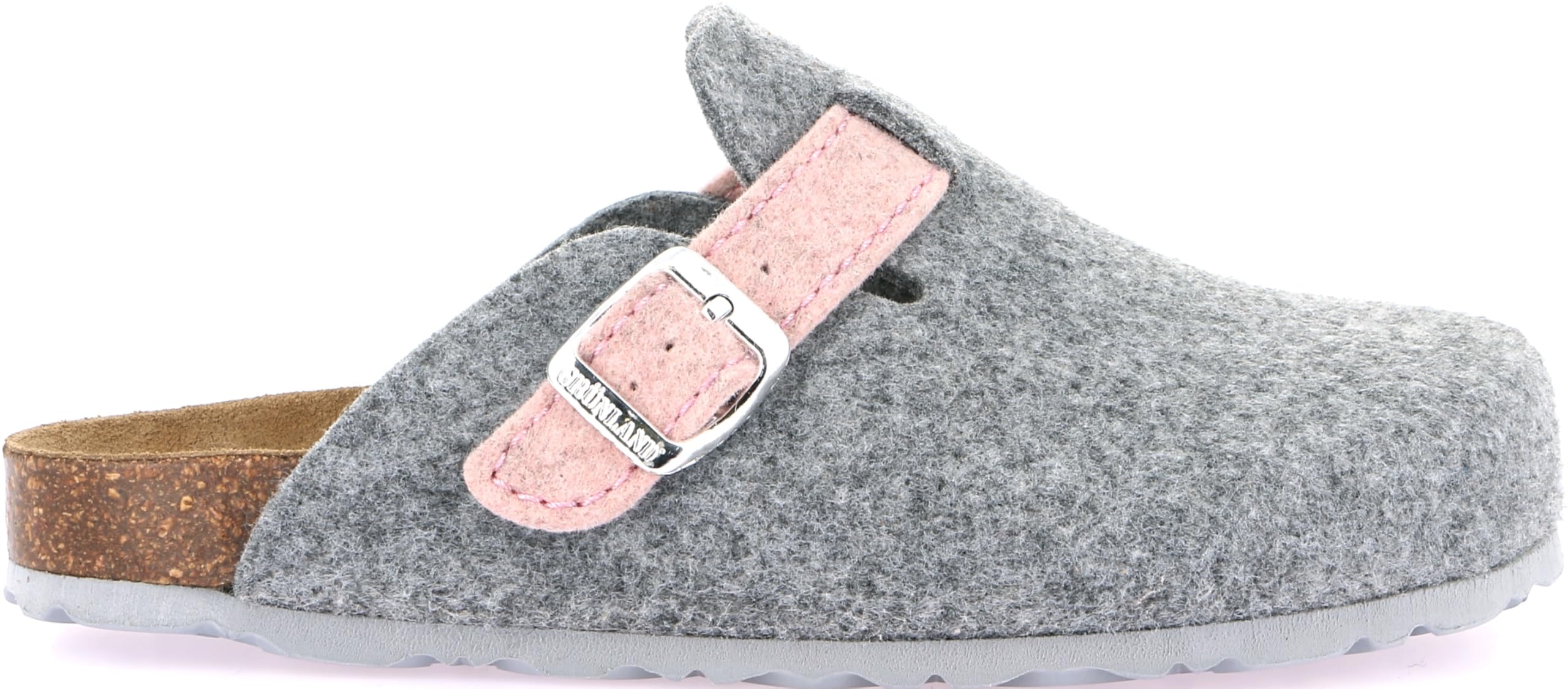 Pantuflas Grunland Sara CB0683-40 Gris-Polvo Mujer, Gris Polvo, 35 EU