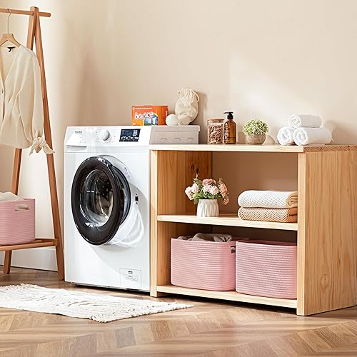 Miniatura 118 de UBBCARE Paquete de 2 canastas pequeñas, canastas de almacenamiento tejidas para organización, canasta de regalo pequeña, canasta de juguetes