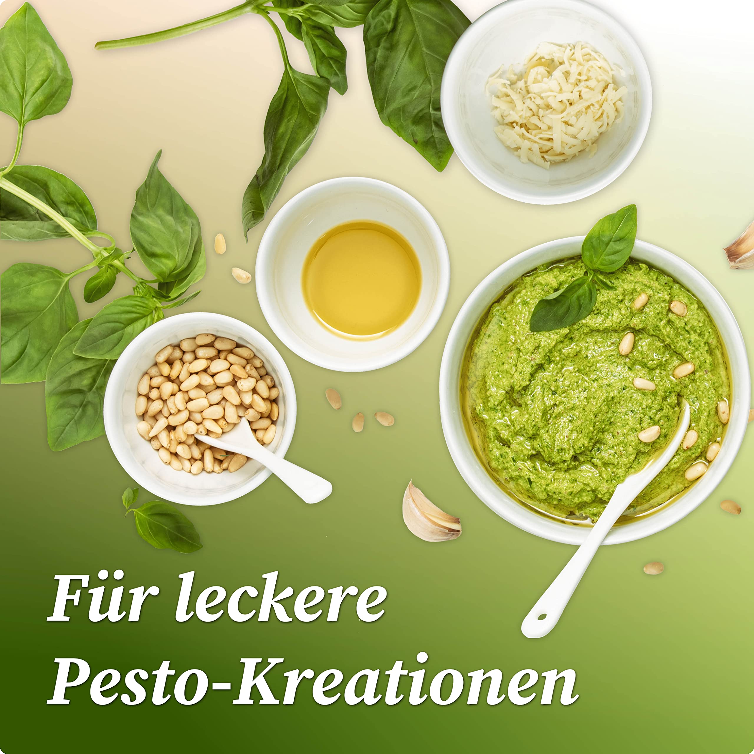 Feinwälder® Pinienkerne unbehandelt und naturbelassen / 1 kg im wiederverschließbaren Beutel/cremig-nussiger Geschmack/gesundes Topping für Bowl-, Salat und Pasta
