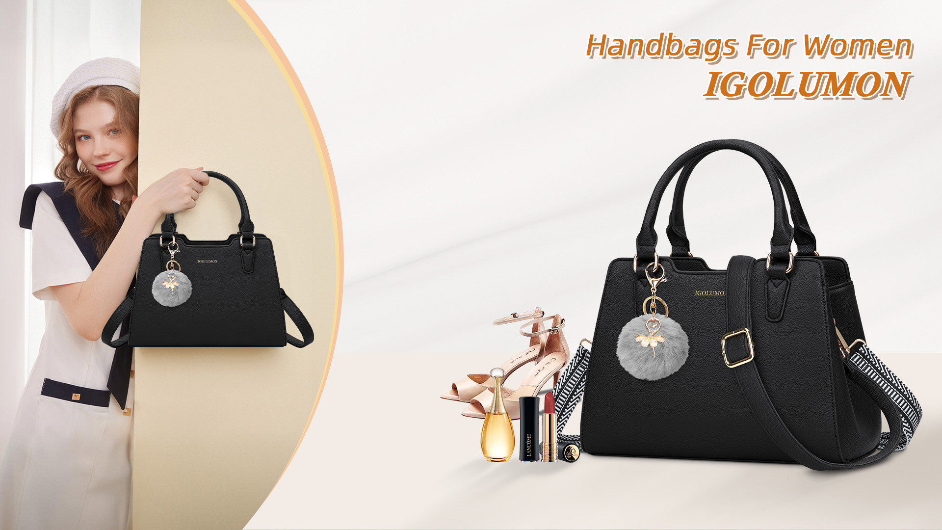 Bolso de mano satchel vegano para mujer miniatura 7