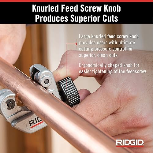 Miniatura 7 de Ridgid - Cortadores de tubos Midget - Tapa de corte 14 - 1-18