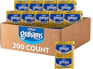 Kellogg's Grahams Crackers, Honey, .49oz (200 Count)