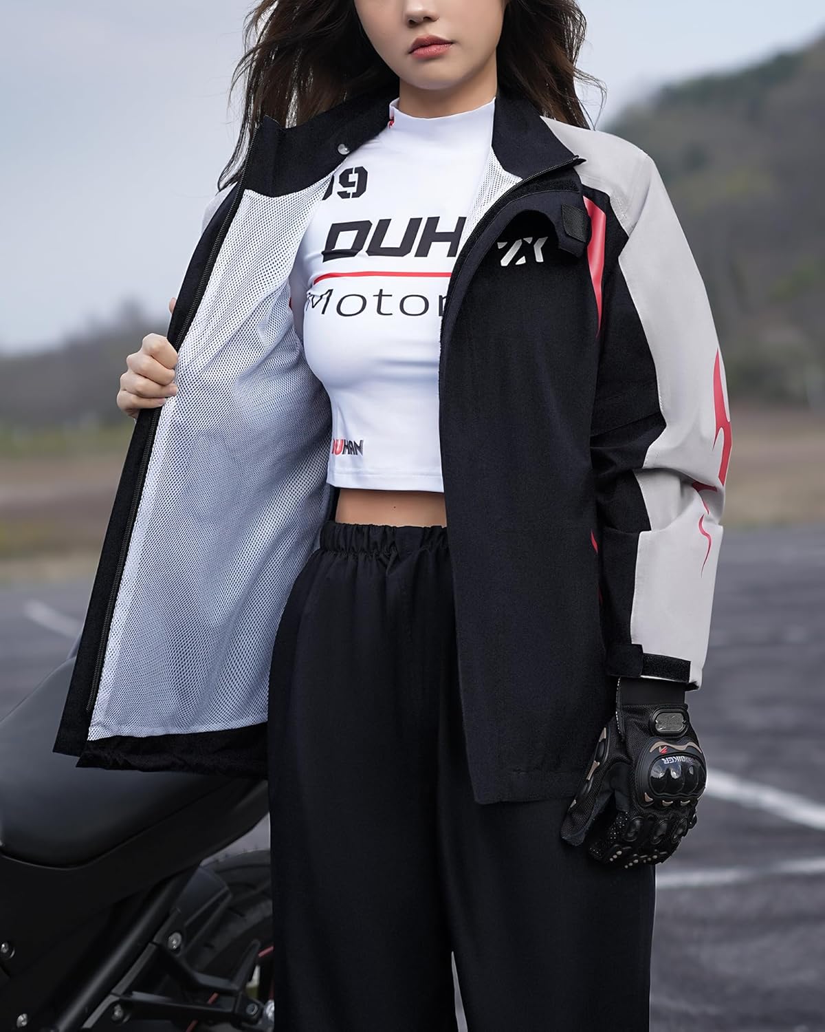 Stylish Rain Suit Men Women's Lightweight Waterproof Packable Rain Jacket Rain Gear with Hood Windbreaker - Image 5