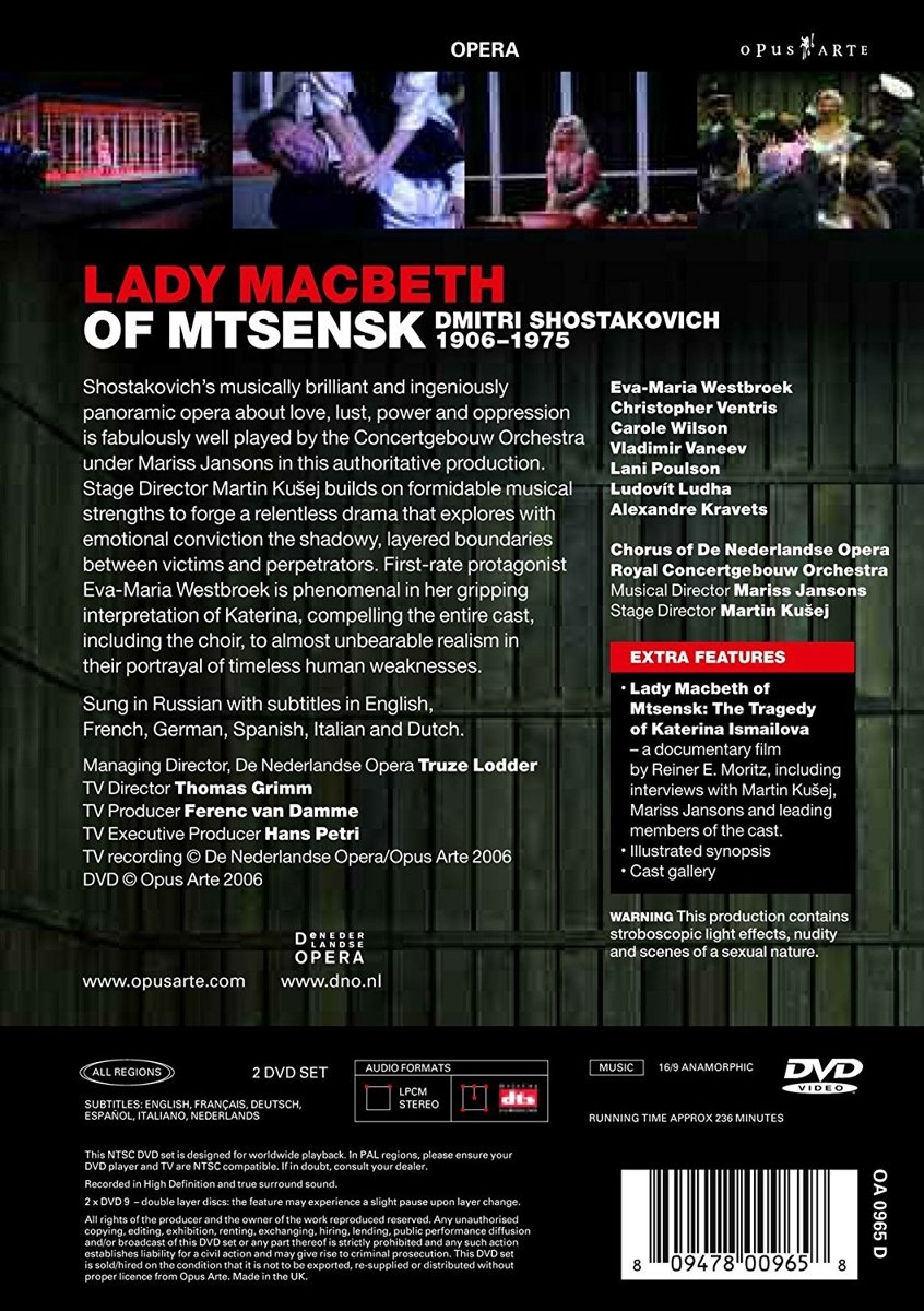 Lady Macbeth Of Mtsensk
