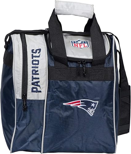 KR Strikeforce Bolsa de mano con licencia oficial de la NFL con compartimento para zapatos