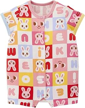 Amazon.co.jp: [ミキハウス] ショートオール ロンパース 半袖