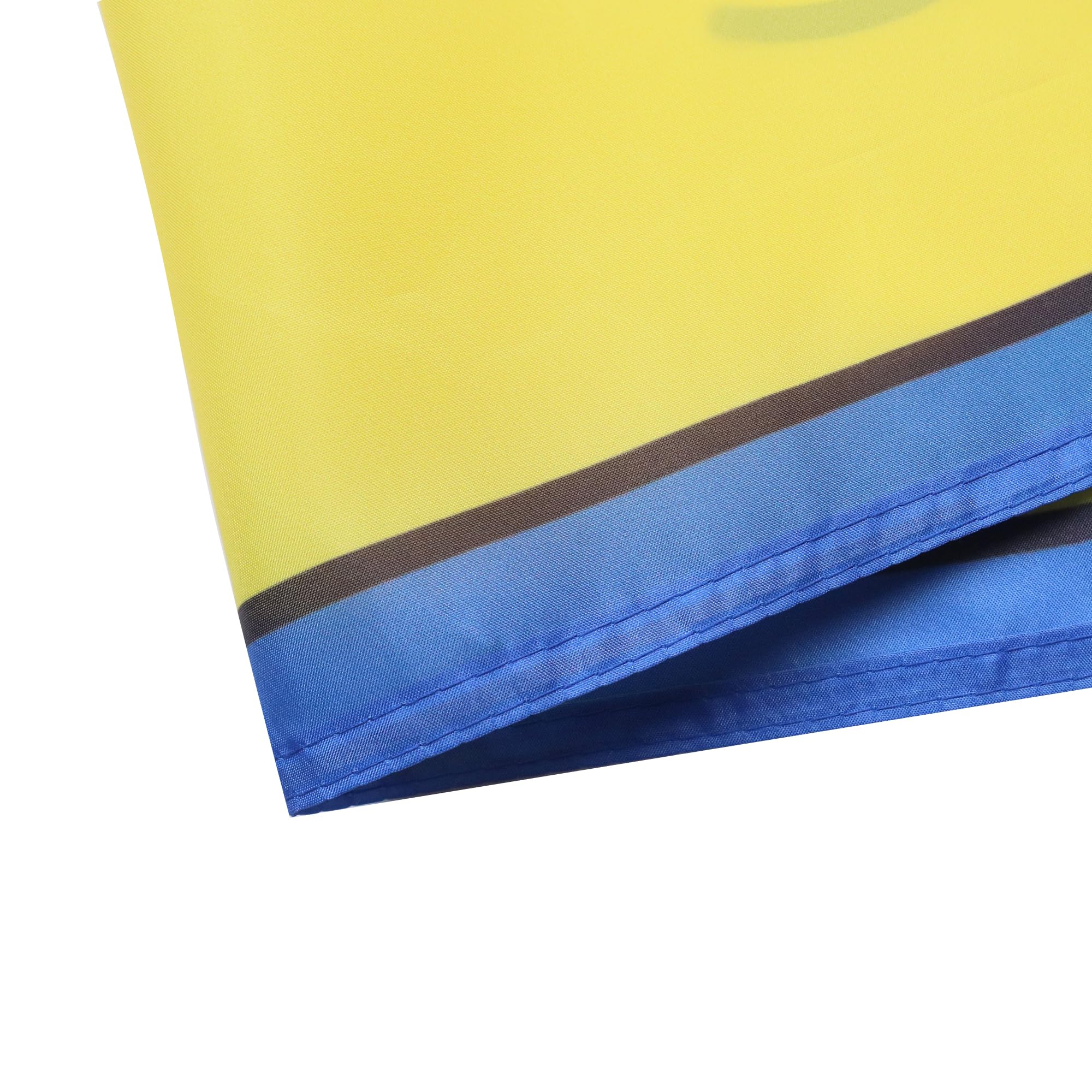 Drapeau Bière Jaune en Polyester 100D avec Oeillets, 150cm x 90cm