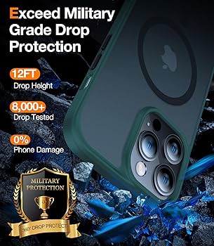 Amazon.com: TORRAS Magnetic & Shockproof for iPhone Case
