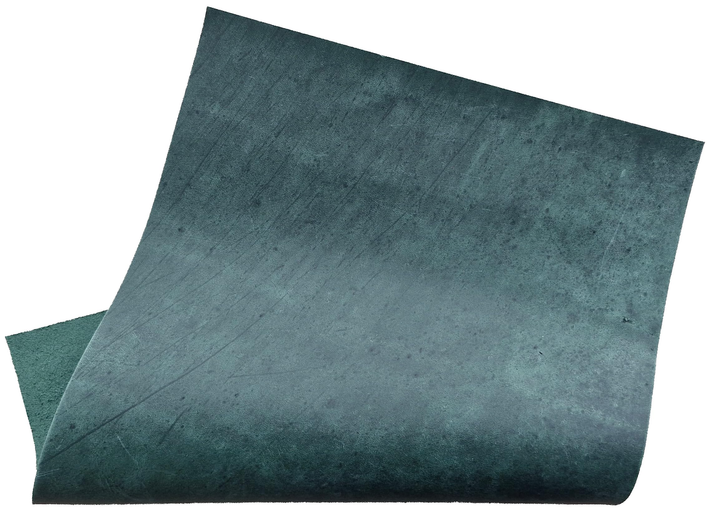 Piel de vacuno de 1,6 mm de grosor para manualidades (A1 (594 x 841 mm), verde, 1)
