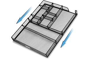 Expandable Desk Drawer Organizer Tray for Ultimate Workspace Management