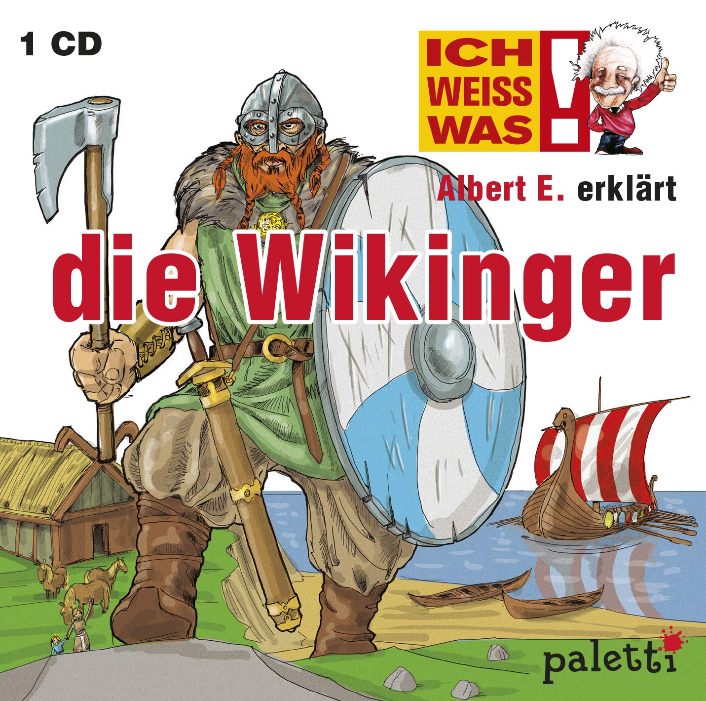Ich weiss was! Albert E. erklärt die Wikinger Kinder Wissens CD
