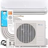 Senville SENA-09HF/Z Mini Split Air Conditioner Energy Star Cold-Climate Heat Pump, 25 SEER, 9000 BTU, White - commissions earned
