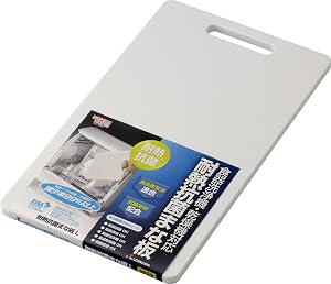リス HOME&HOME まな板 耐熱 抗菌 L ホワイト 食器洗浄機 乾燥機対応 食品衛生法適合 SIAA取得 両面使用 漂白 熱湯消毒 生もの 野菜 150749