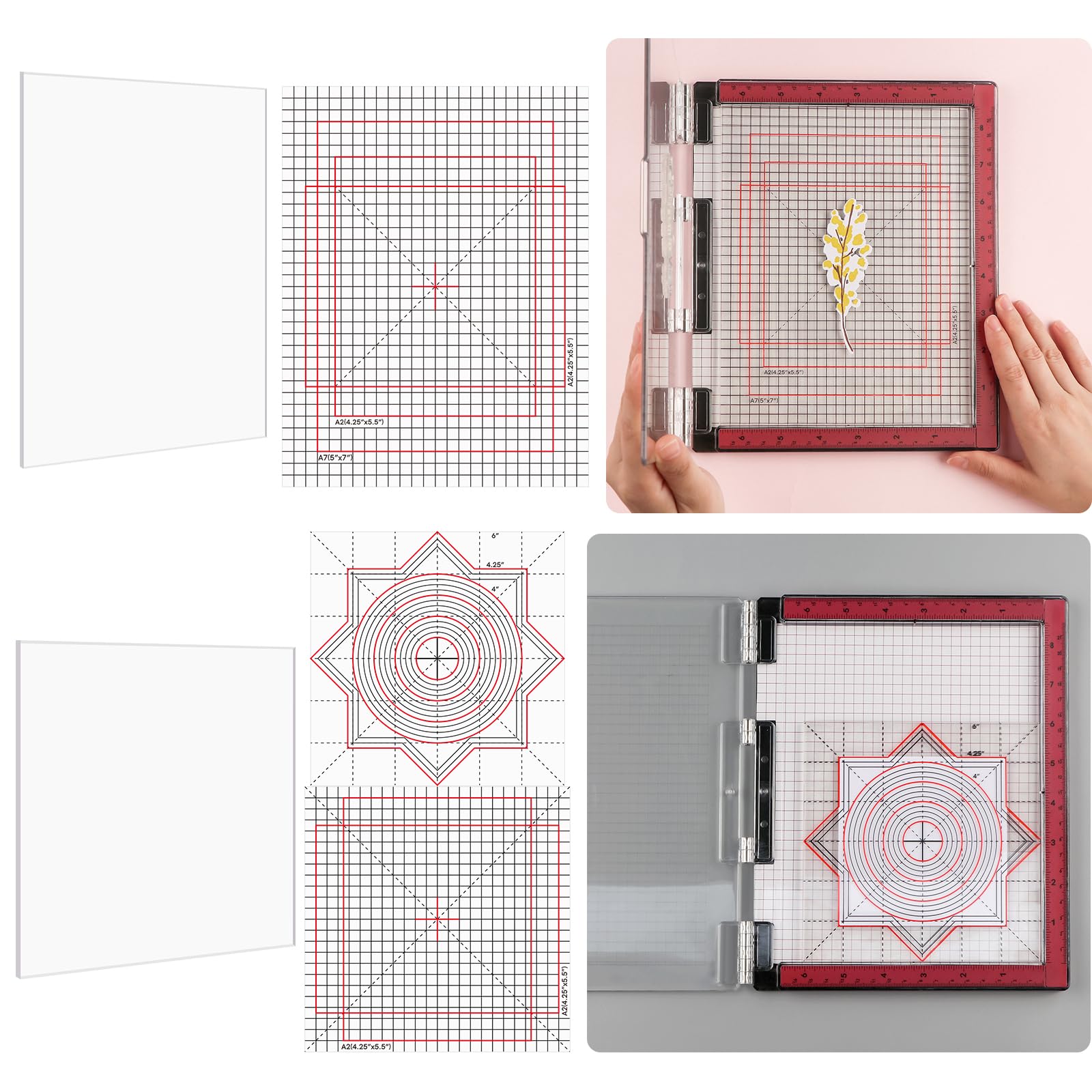 Tapis de préhension pour outil de positionnement Briartw idéal scrapbooking
