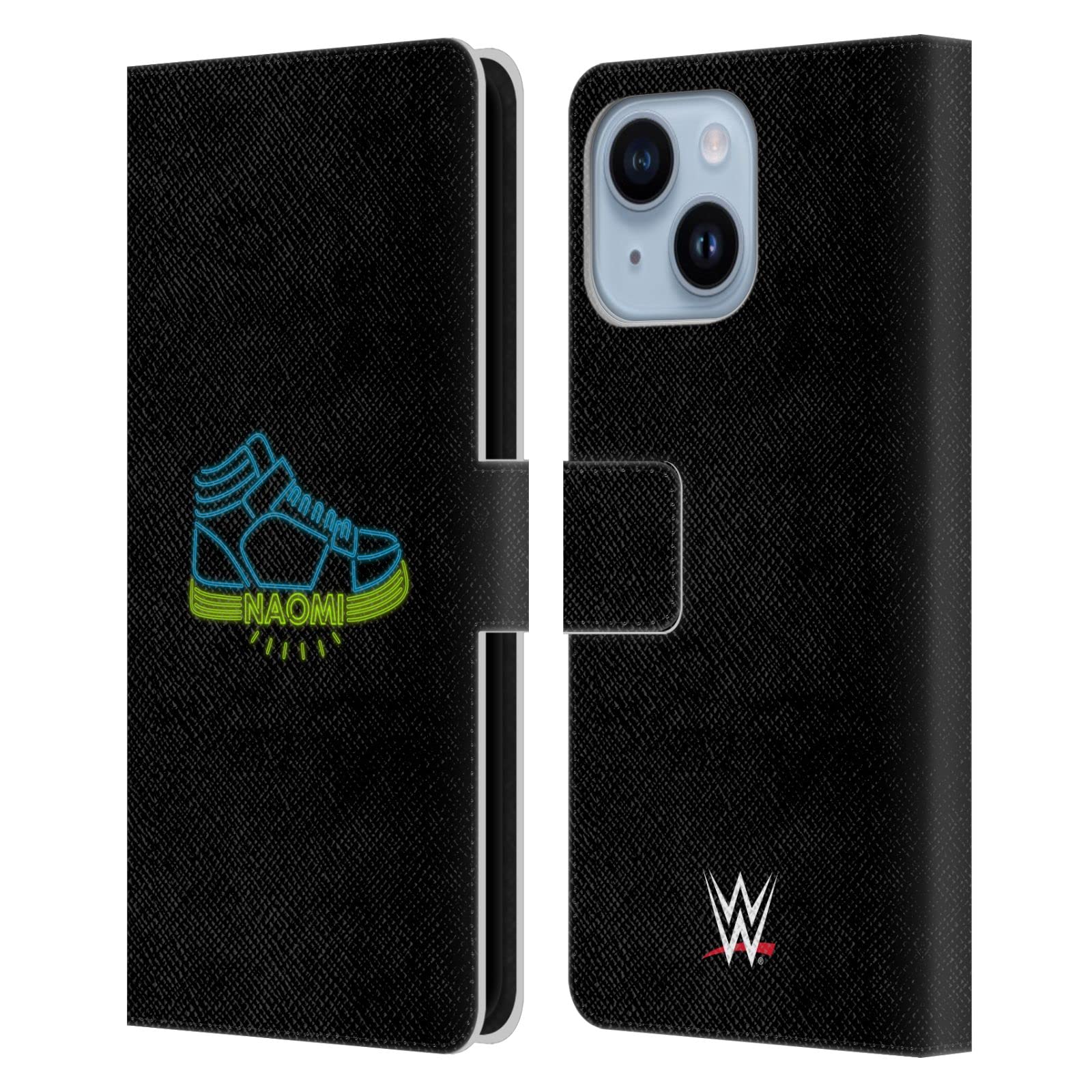 Étui antichoc WWE Naomi pour iPhone 14 Plus à clapet