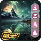 雄大な山の反射 - アルパイン・セレニティ・ミュージック