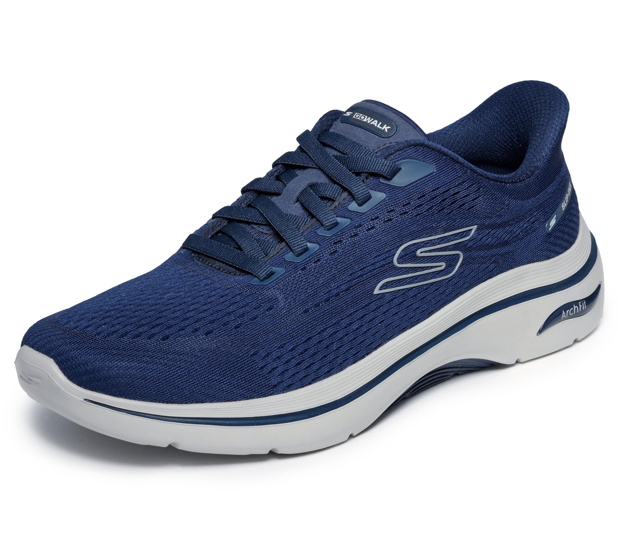 Skechers Chaussures à Enfiler pour Homme : Go Walk Arch Fit 2.0 PercySneaker
