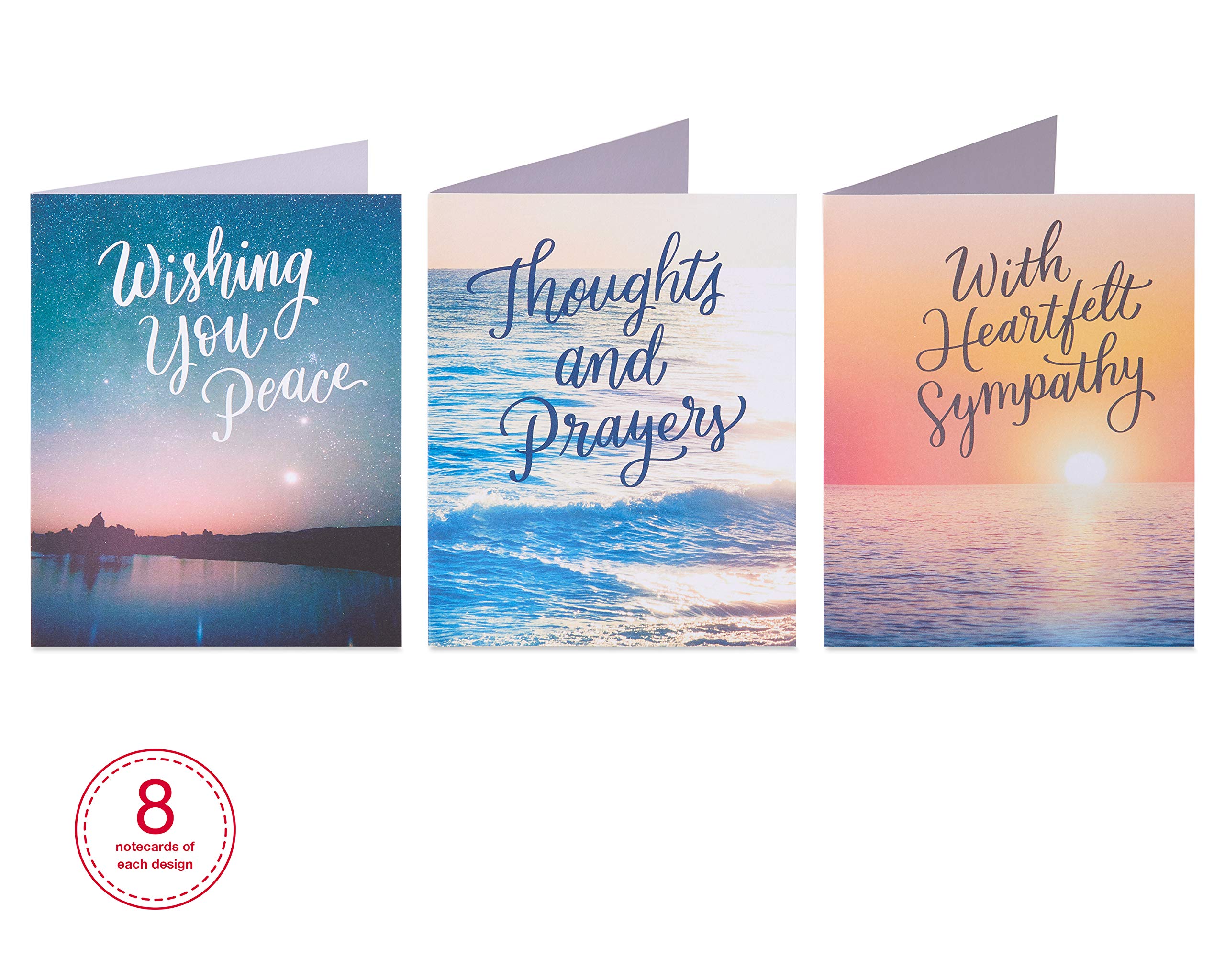 American Greetings Sympathy Card Assortment, Nature (48-Count) (6582248) - Image 3
