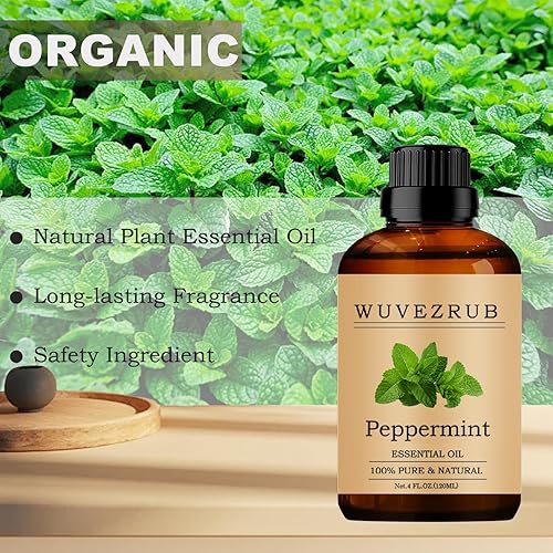 Miniatura 33 de Aceites Esenciales de Orégano, 60ML Aceite Esencial Puro y Natural para Difusor de Aromaterapia - Orégano / 2 Fl Oz