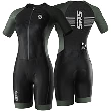 SLS3 Womens Triathlon Suit   Elite Aero Sleeved Trisuit Women, Tri Suit, Quick-Dry, Italian Chamois, Ready for Any Distance