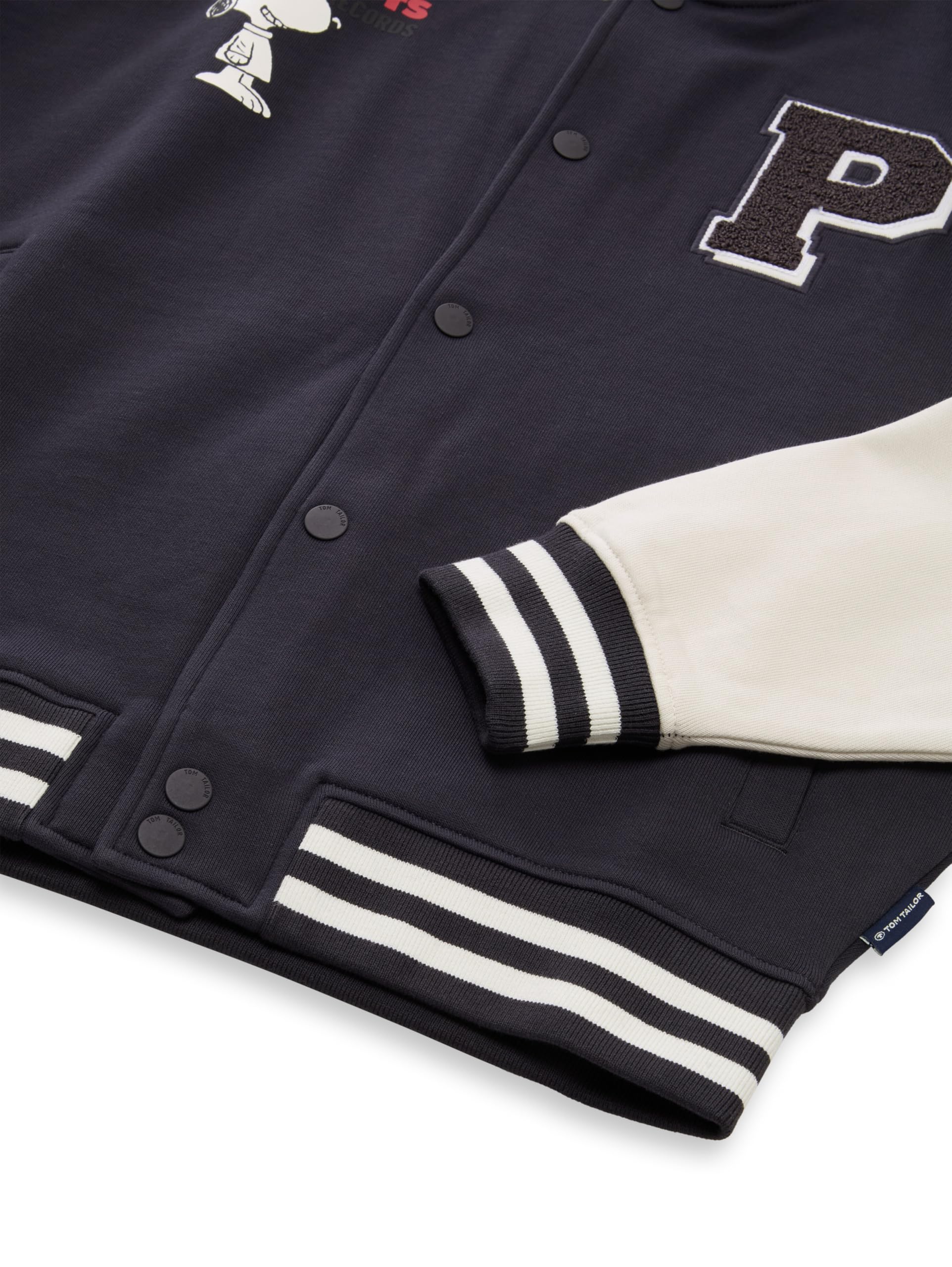 Tom Tailor Jungen 1052413 Peanuts College-Jacke in Oversize Passform (1er Pack)