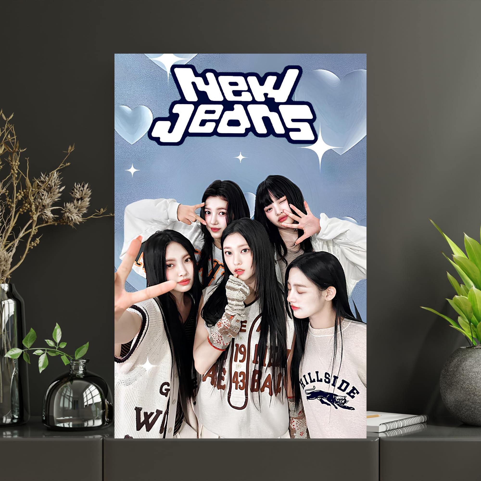NewJeans Posters with Stickers | K-pop South Korean Girl Group