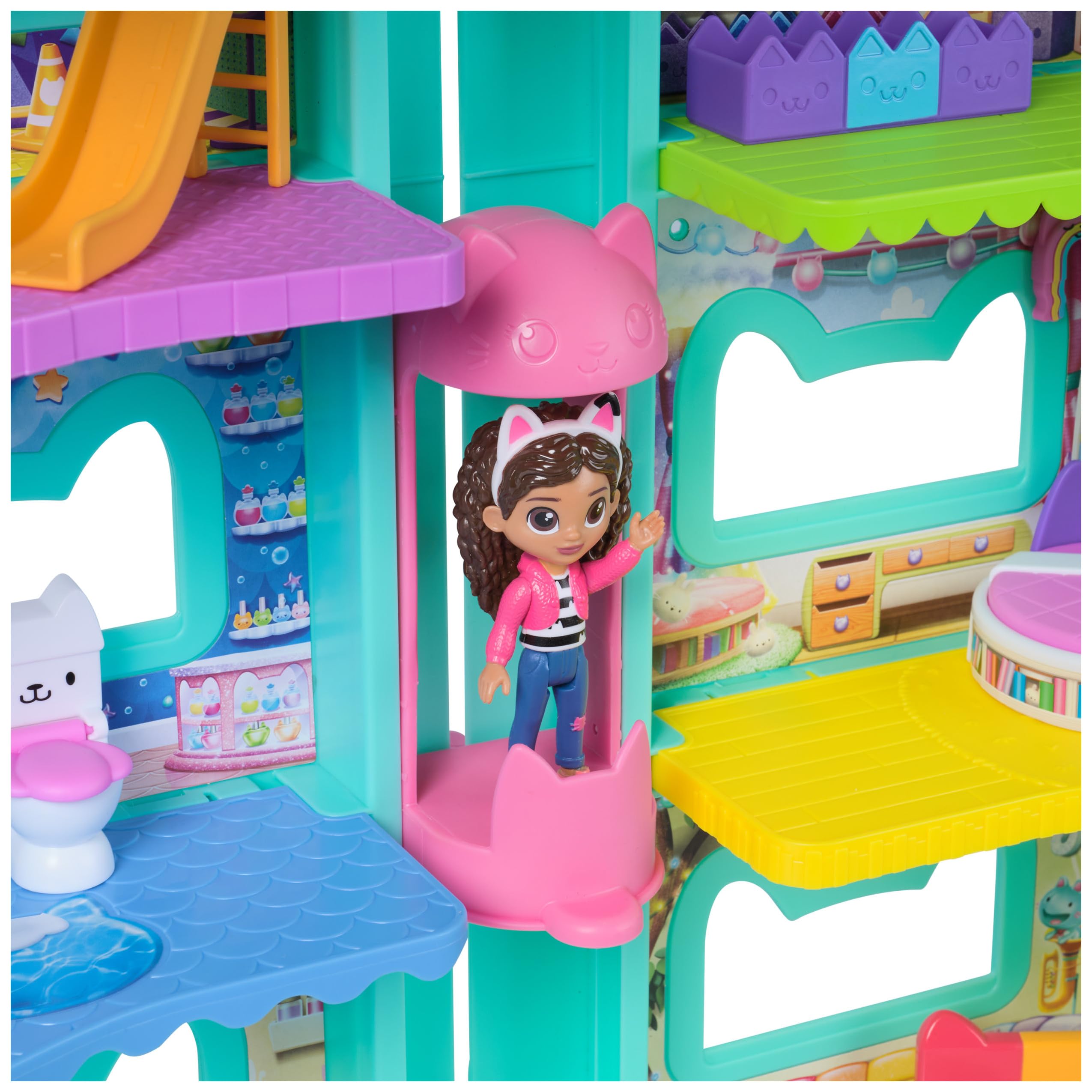 Gabby's Dollhouse - Set of 7 Deluxe Collectible Figures Gabby's